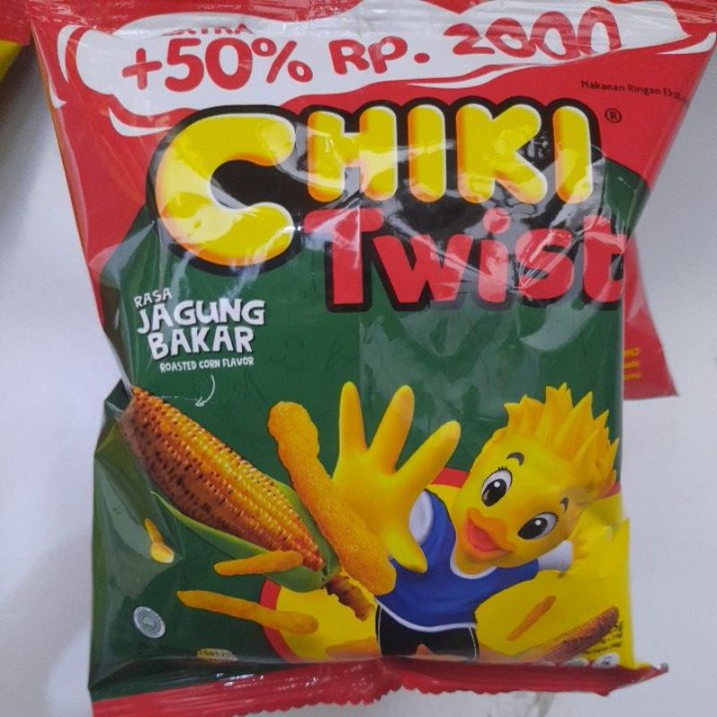 Jual Chiki Ball Keju Ayam Cokelat 16gr X 10 Bks Chiki Twist 15gr