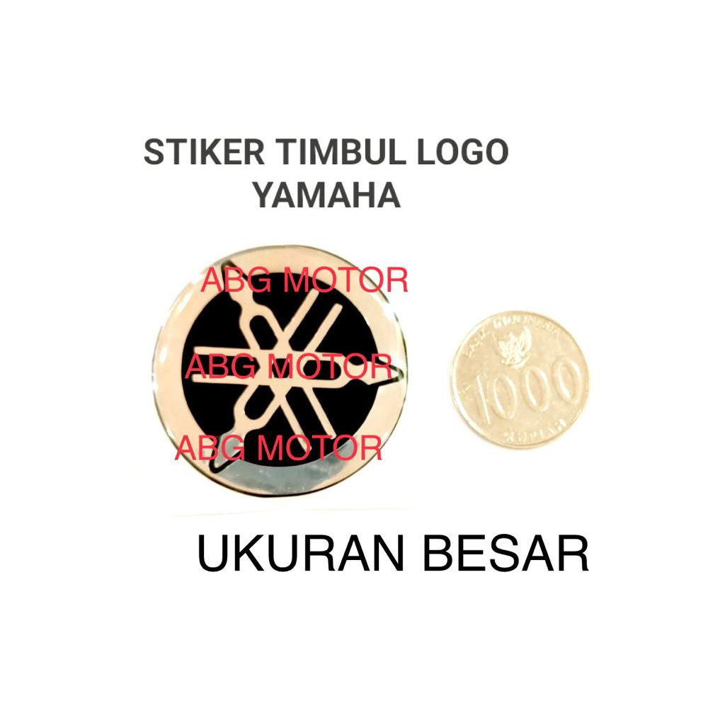 Jual Stiker Timbul Logo Yamaha Ukuran Besar Shopee Indonesia