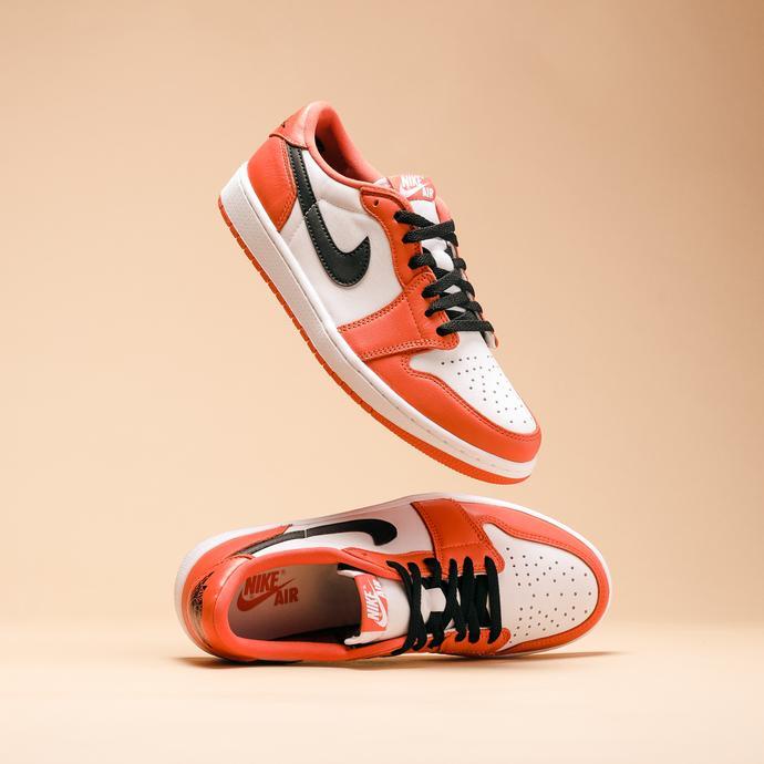 Jual NIKE AIR JORDAN 1 LOW STARFISH ORANGE PREMIUM QUALITY | Shopee ...