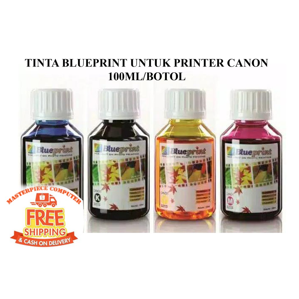 Jual TINTA BLUEPRINT 100ML FOR CANON | Shopee Indonesia