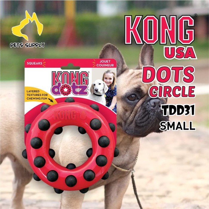 Kong dotz hotsell circle small