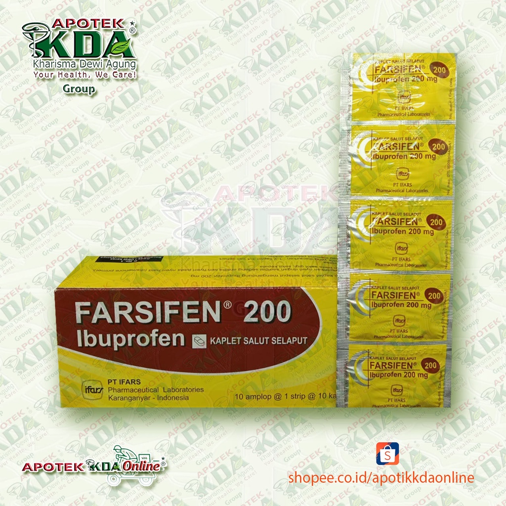 Jual FARSIFEN 200 MG 1 BOX | OBAT DEMAM | Shopee Indonesia