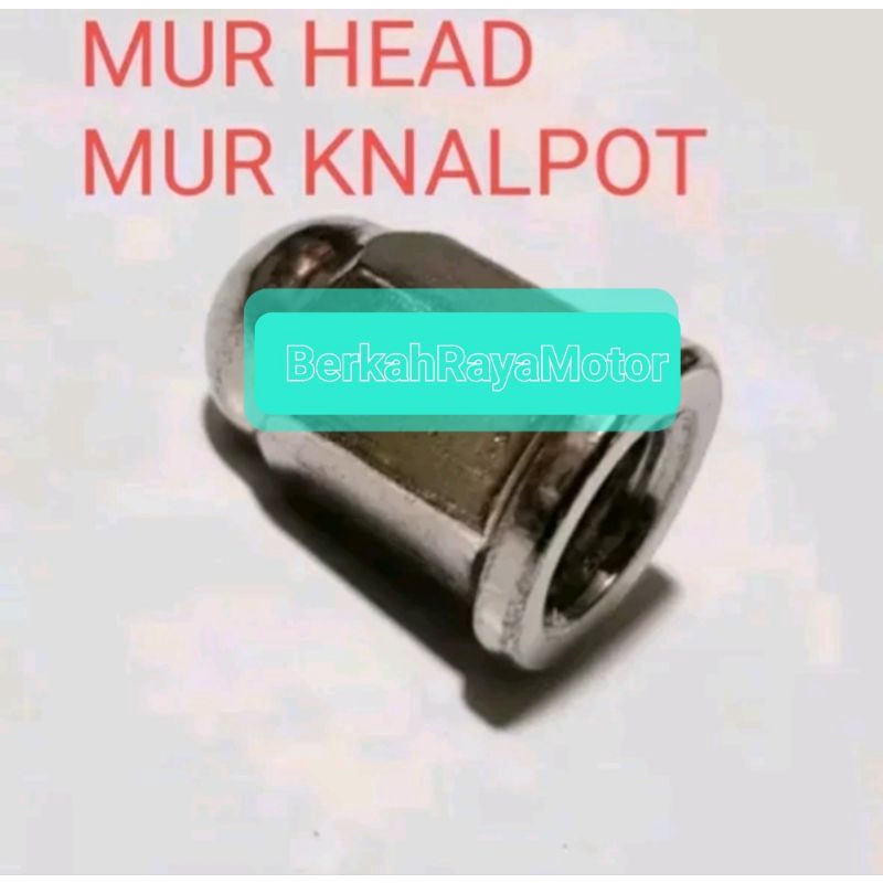 Jual MUR HEAD MUR KNALPOT M 7 MILI KUNCI 10 VARIO 125 F1 INJEKSI VARIO ...
