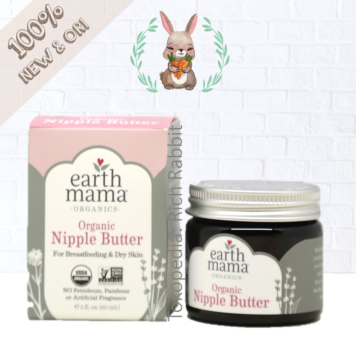 Jual Earth Mama Angel Baby EMAB Natural Nipple Butter Krim Puting Lecet ...