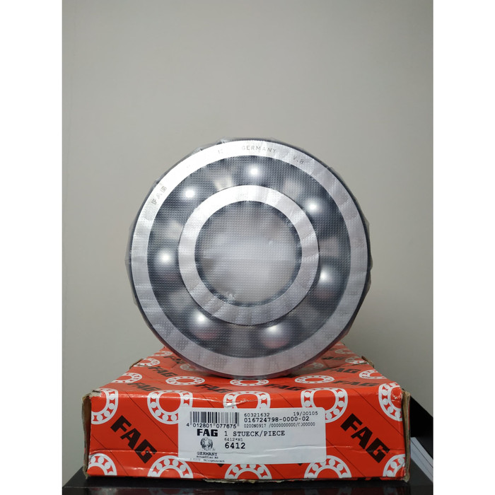 FAG (Schaeffler) 6412-C3 Deep Groove Ball Bearing main image 1