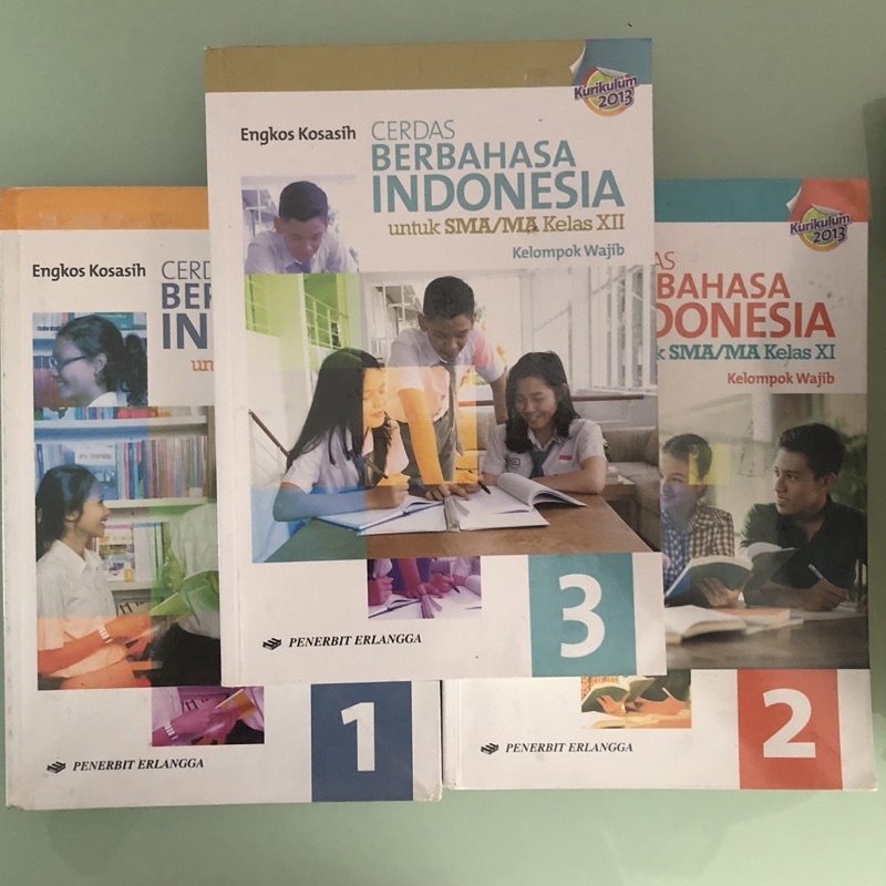 Jual BUKU BEKAS CERDAS BERBAHASA INDONESIA KELOMPOK WAJIB SMA/MA KELAS ...