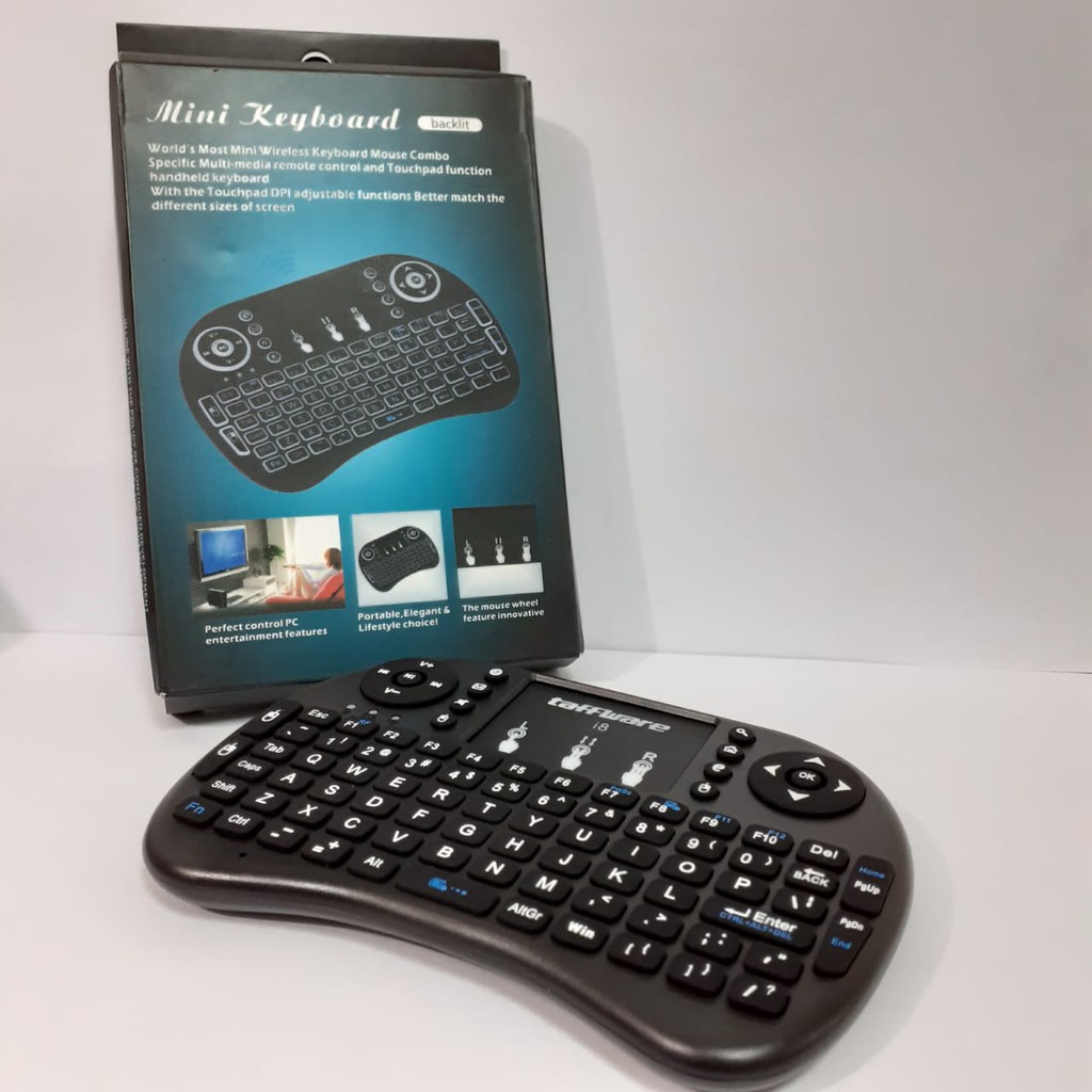 Jual Mini Keyboard Wireless 2.4GHz dengan Touch Pad & Fungsi Mouse ...