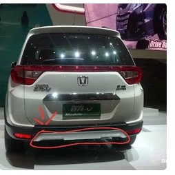Jual Cover Garnish Bumper Bemper Belakang Honda BRV tipe E Original ...