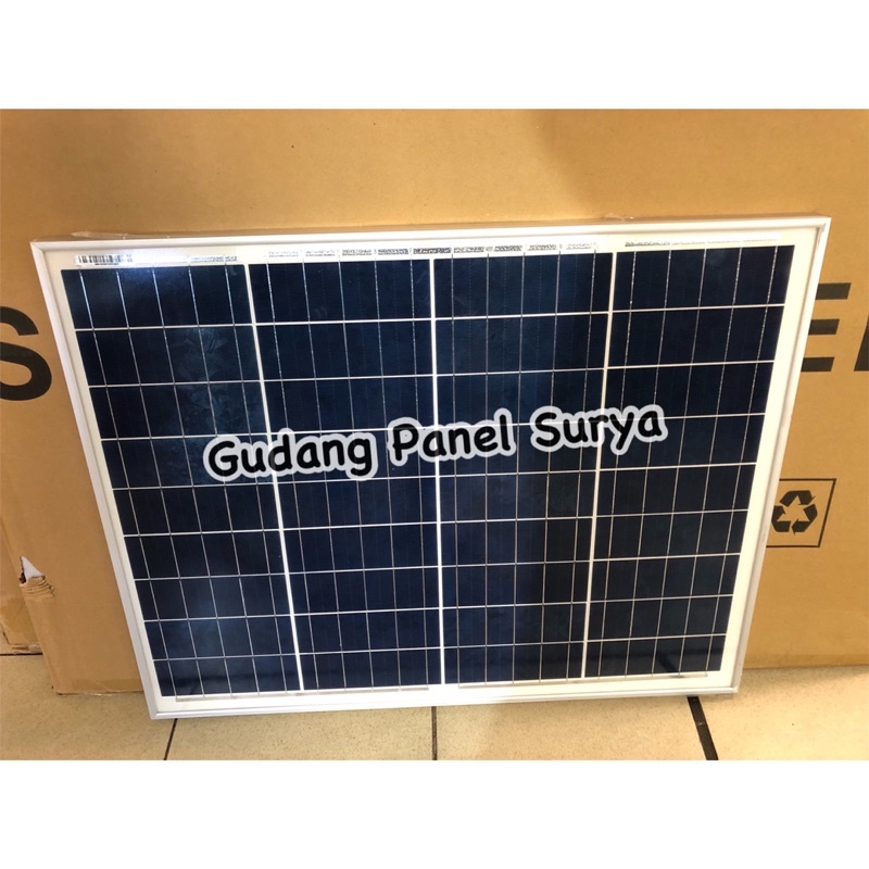 Jual Solar Panel Surya Solarcell POLY 50WP 50wp Polycrystalline ...