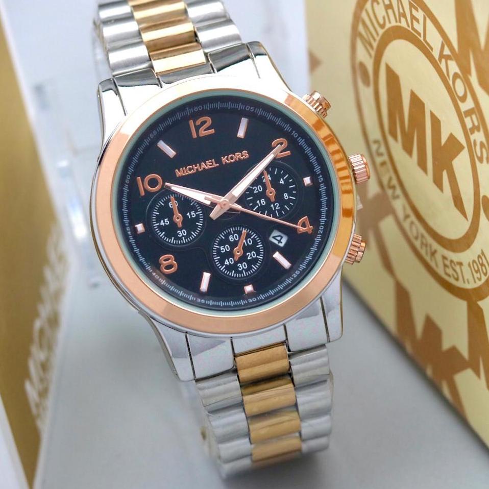 Jual Q8K8 JAM TANGAN WANITA KEREN D40MM AP RANTAI FASHION CEWEK ...