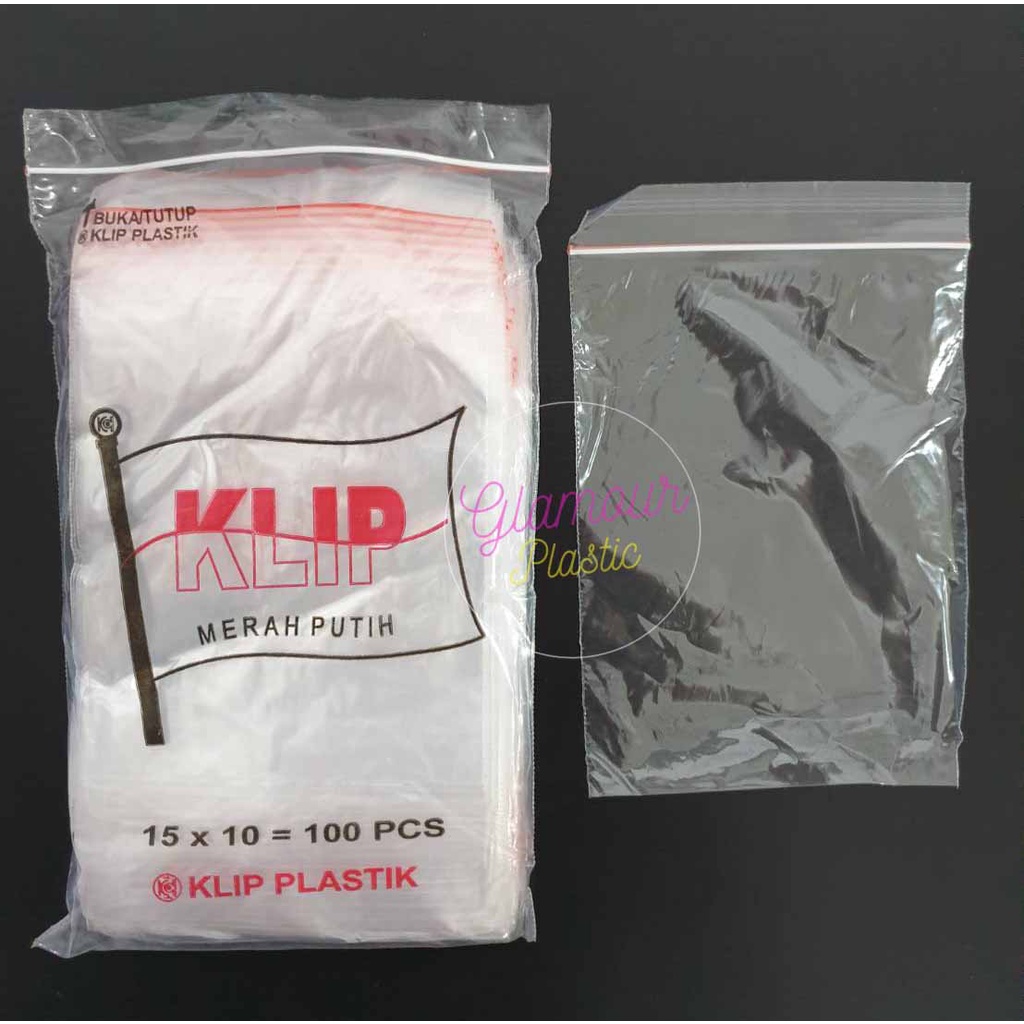 Jual Plastik Klip Ukuran 10x15 Cm 1 Pack Isi 100 Lembarplastik Zip Lockplastik Cetik Shopee 8192