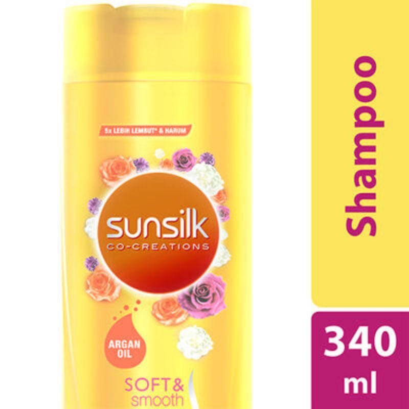 Jual Sunsilk Sampo Shampoo Shampo 320 ML SOFT & SMOOTH KUNING | Shopee ...