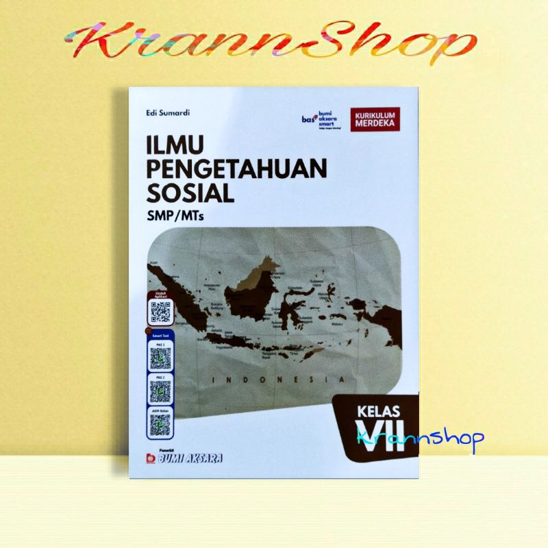 Jual IPS SMP/MTS KLS VII/7 KURIKULUM MERDEKA - BUMI AKSARA | Shopee ...