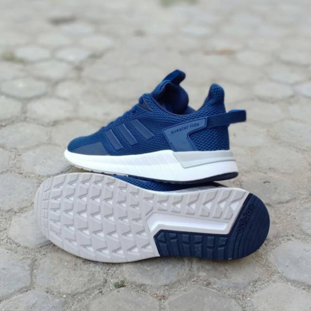 Jual ADIDAS QUESTAR RIDE NAVY GUM ORIGINAL Shopee Indonesia