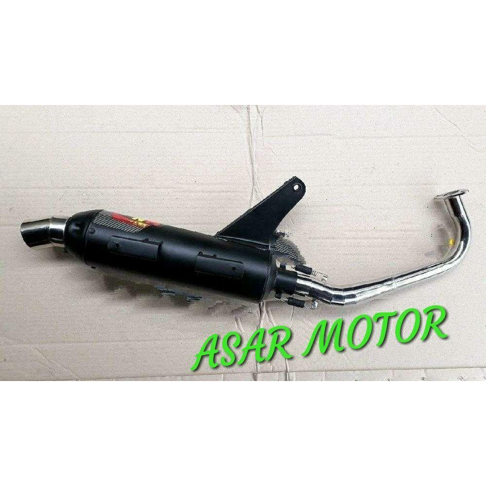 Jual Knalpot Racing Bobokan Vario Techno 110 Karbu Lama Model Tsukigi ...