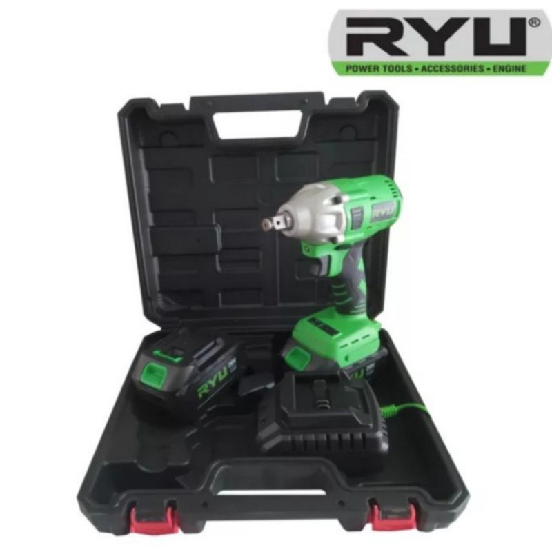 Jual Impact wrench cordless RYU RCW20/bor impact ryu 20V | Shopee Indonesia