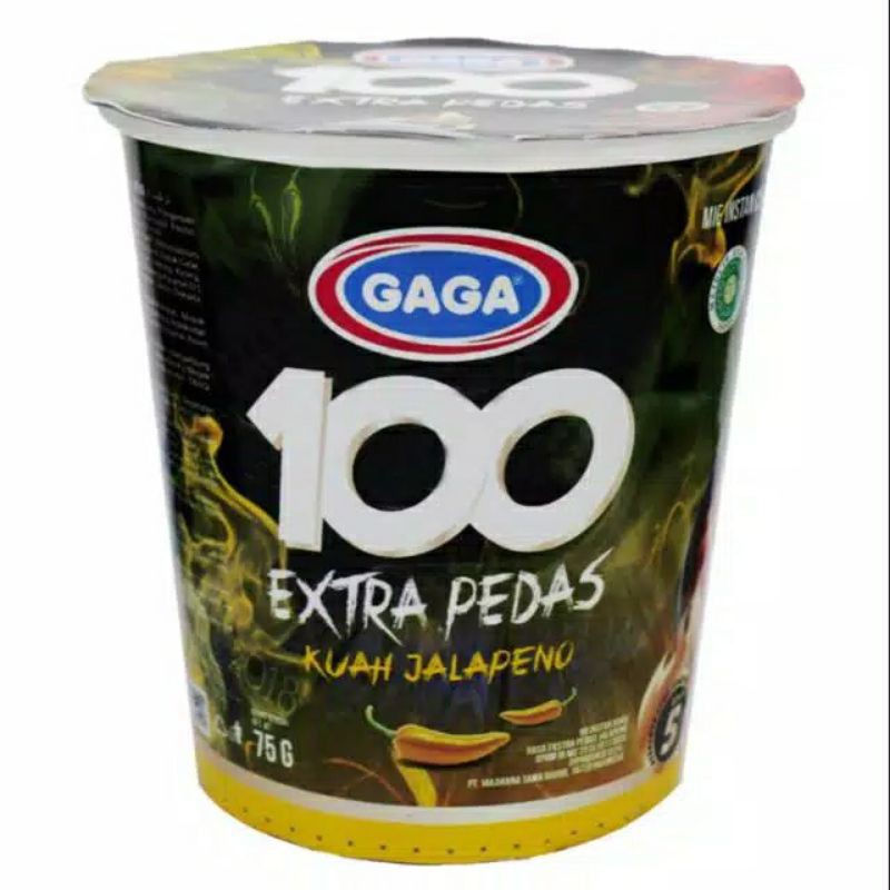 Jual Mie Gaga 100 Cup Extra Pedas Kuah Jalapeno Shopee Indonesia