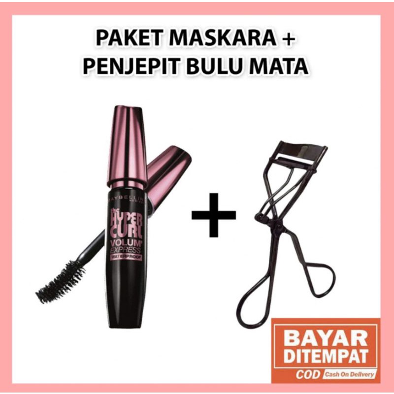 Jual Paket Penjepit Bulu Mata + Mascara Single (Mix) | Shopee Indonesia