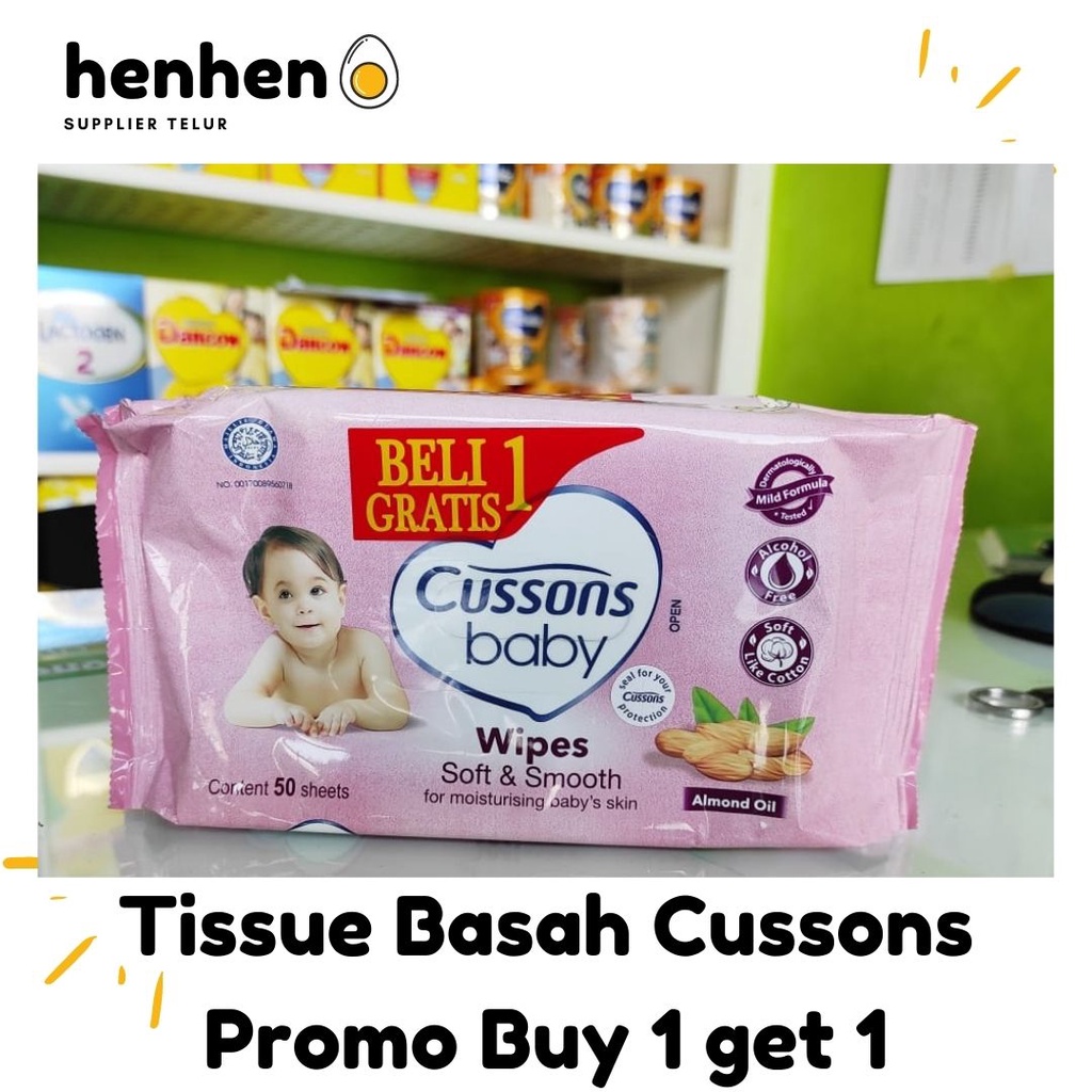 Tissue basah deals cussons baby