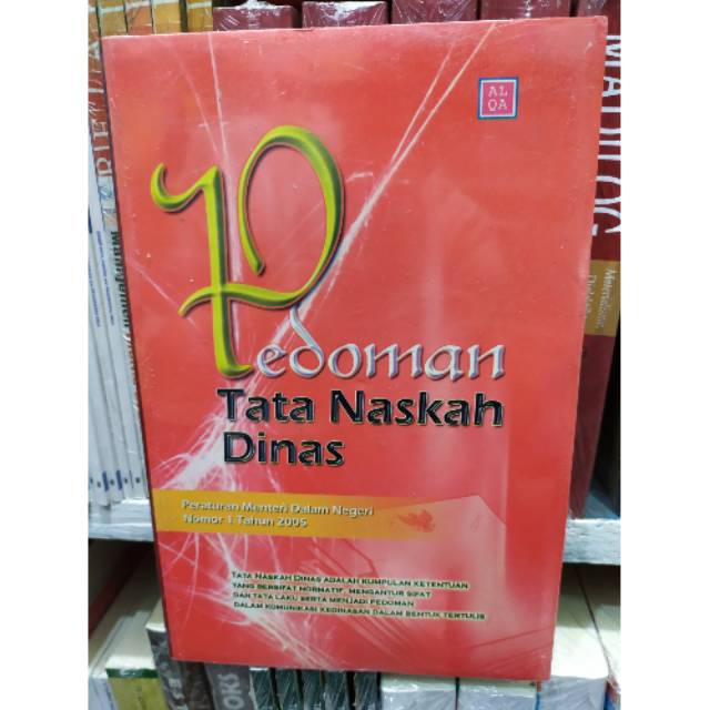 Jual PEDOMAN TATA NASKAH DINAS | Shopee Indonesia