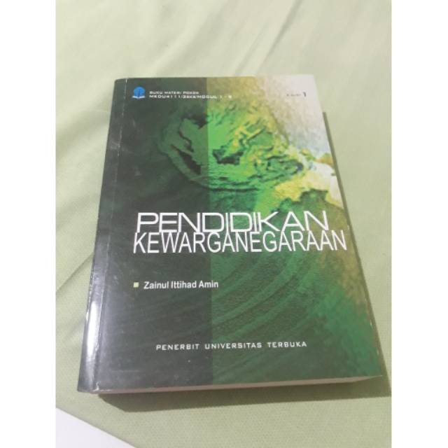 Jual Buku Modul Universitas Terbuka Pendidikan Kewarganegaraan MKDU4111 ...