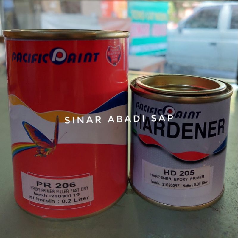 Jual Epoxy / Epoxi Primer Filler Fast Dry Pasific 1/4 Kg Shopee Indonesia