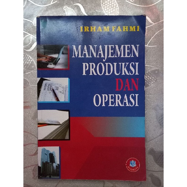 Jual Buku Manajemen Produksi Dan Operasi By Irham Fahmi | Shopee Indonesia