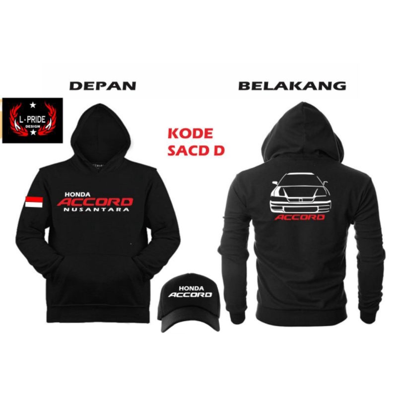 Jual Sweater Hoodie Honda Accord Gratis Topi Jaket Accord Shopee Indonesia