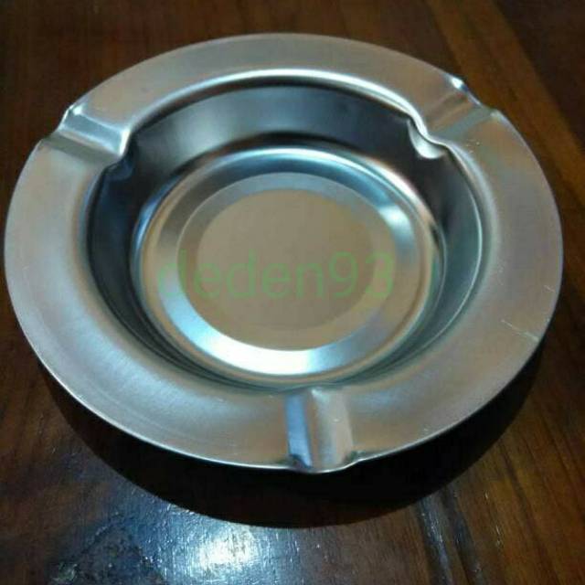 Jual Tempat Sampah Asbak Roko Stainless Steel Bulat | Shopee Indonesia