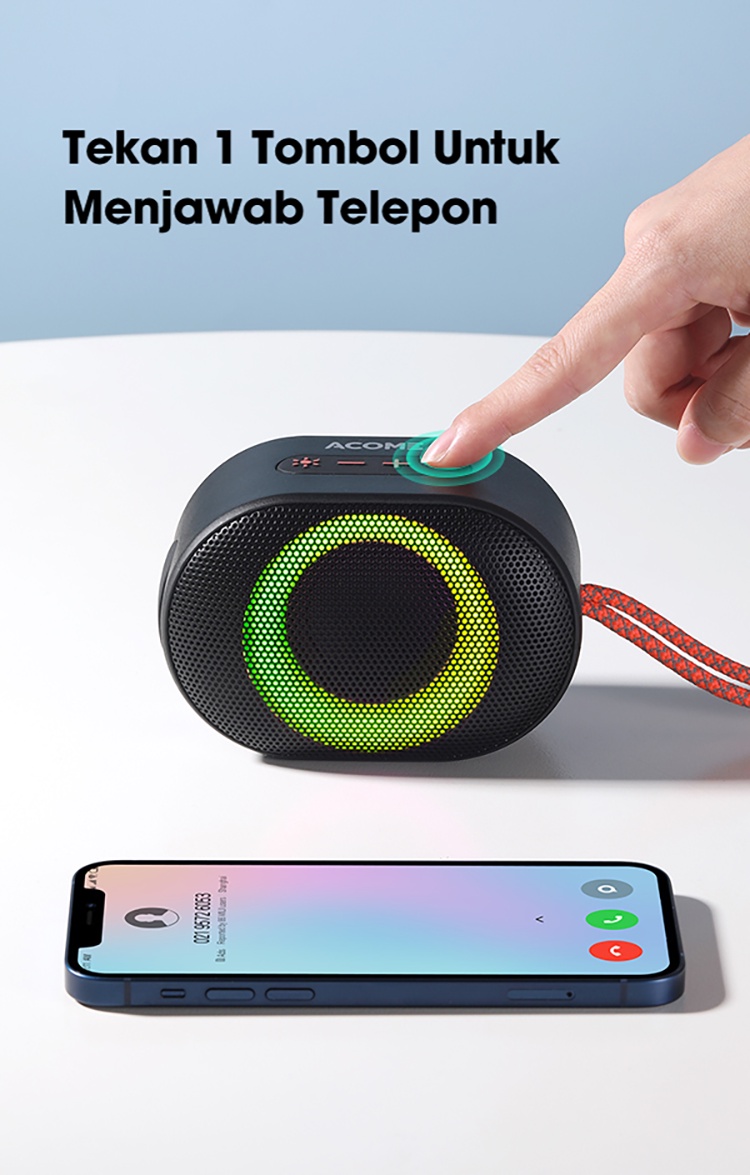 Jual ACOME Special Bundling Speaker Bluetooth 5.0 10W IPX6 Waterproof ...