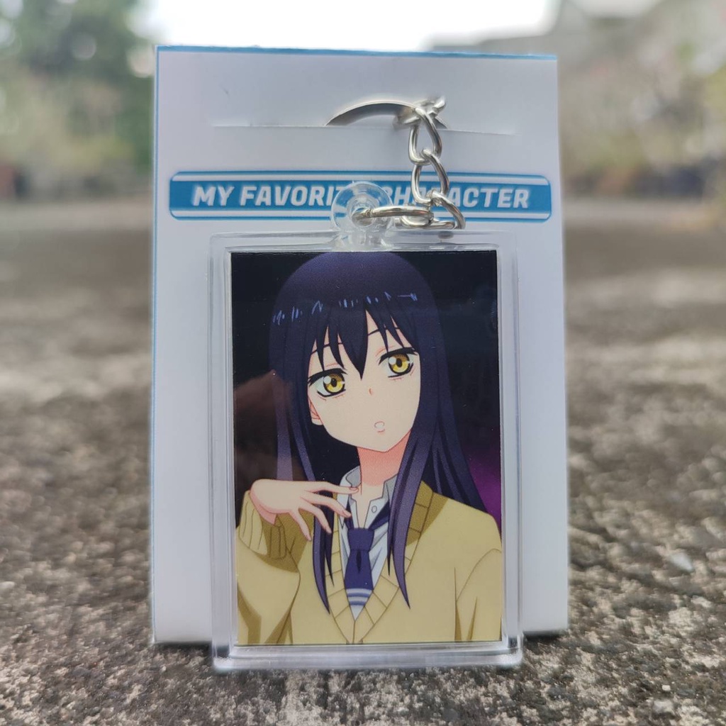 Jual Keychain Anime Tantei wa Mou Shindeiru - Ganci Anime Mieruko-chan ...
