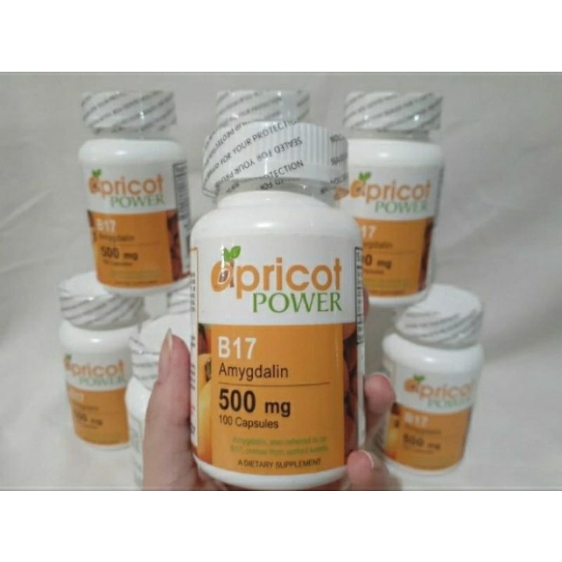 Jual Vitamin B17 Amigdalyn Suplemen Apricot Power Ori 500mg 100kapsul ...