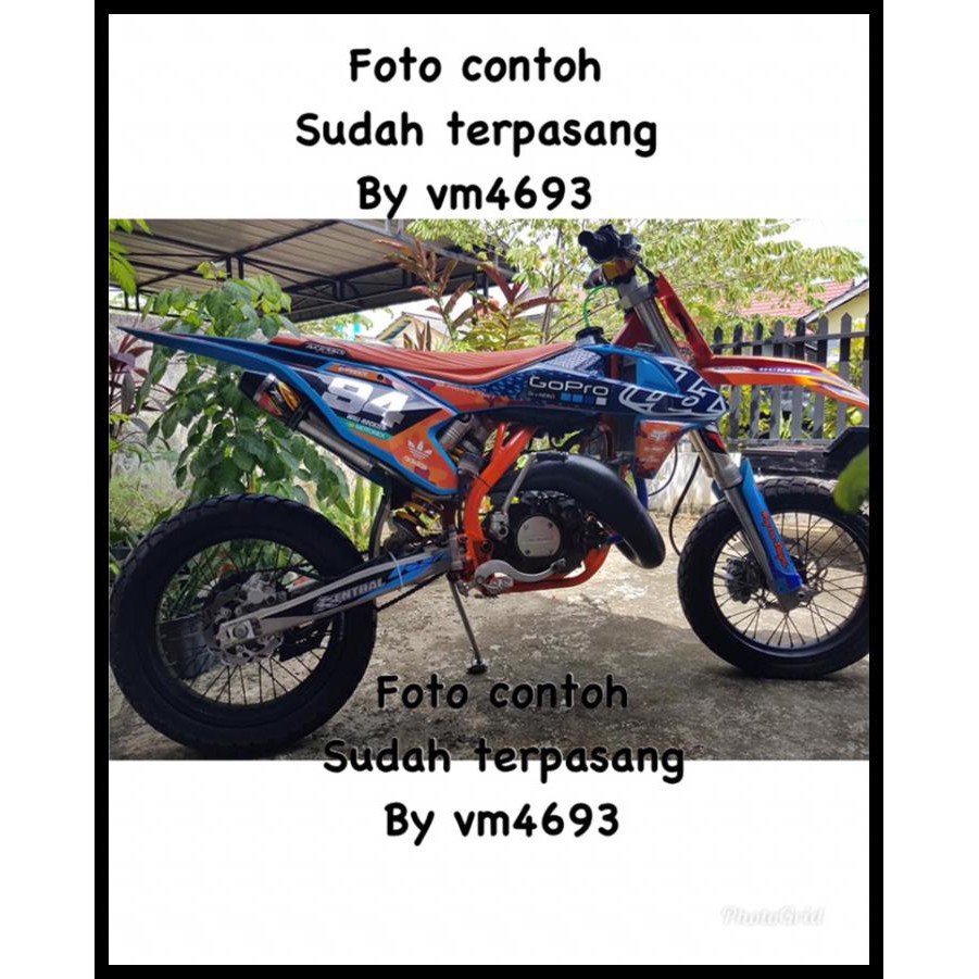 Jual Body Set Rangka Ktm Six Day Set Body Dan Rangka Buat Trail Rubahan Shopee Indonesia