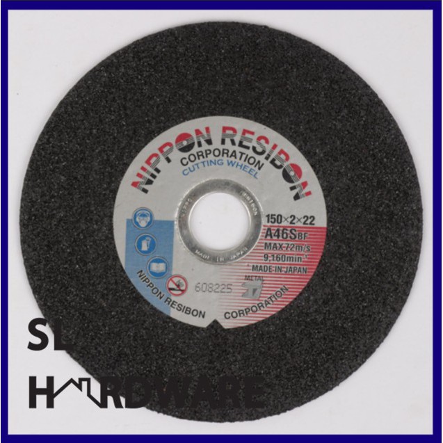 Jual Nippon Resibon A 46 S Cutting Wheel/Batu Gerinda Potong 4 Inch ...