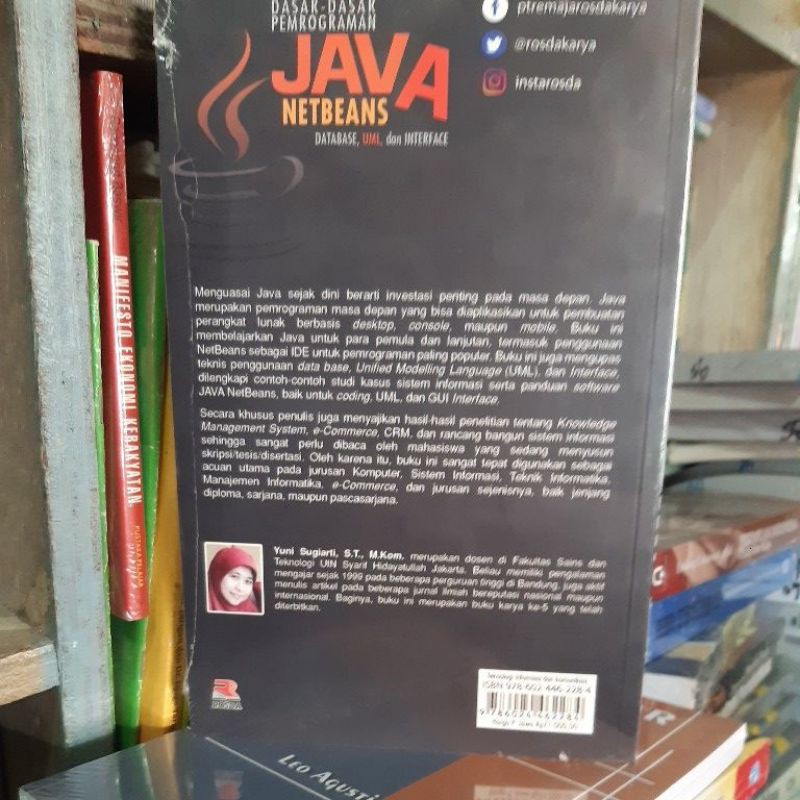 Jual DASAR DASAR PEMROGRAMAN JAVA NETBEANS DATABASE UML DAN INTERFACE ...