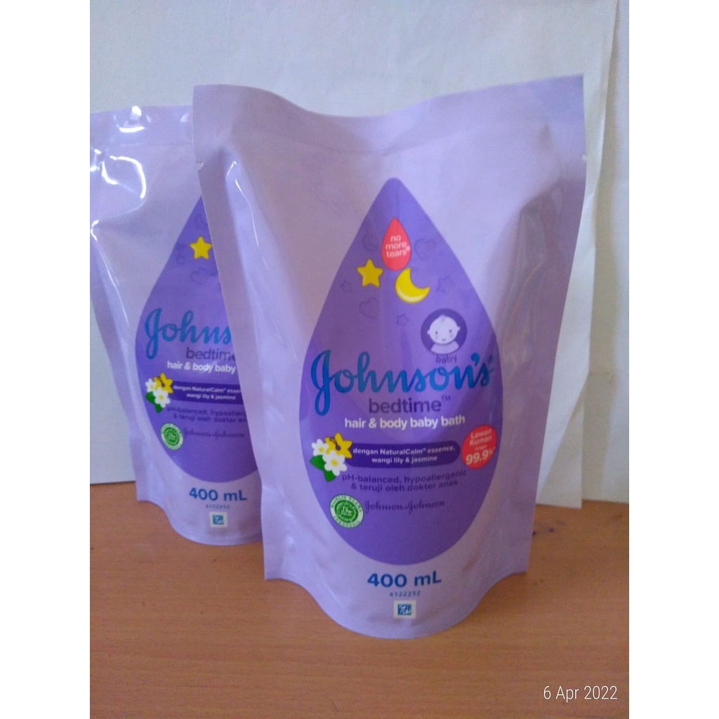 Jual Johnson's bedtime hair & body bath 400ml jonson Produk ini