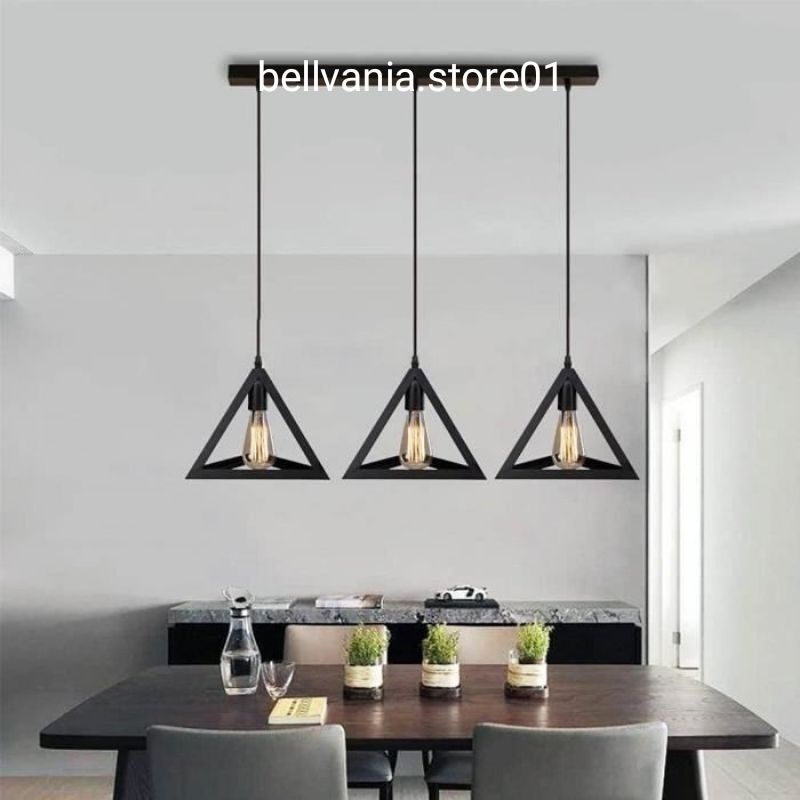 Jual Lampu Gantung Hias Minimalis In Modern Dekorasi Rumah Ruang Tamu Cafe Shopee Indonesia