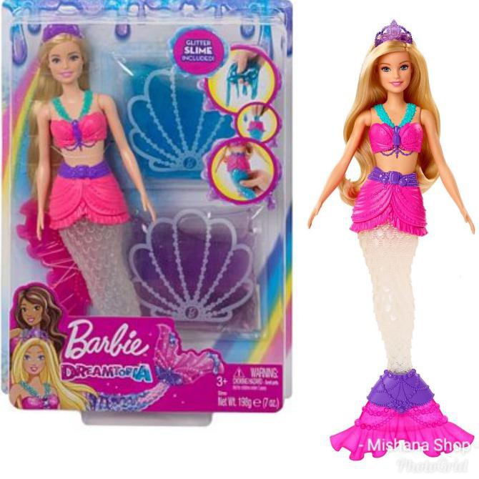 Barbie Sereia Slime Gkt75 - Mattel