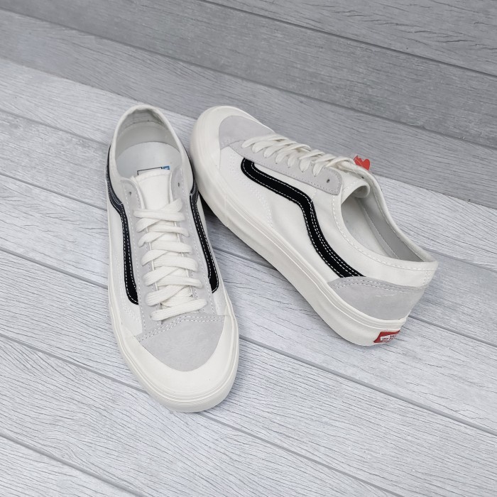 Vans style 36 marshmallow on sale black