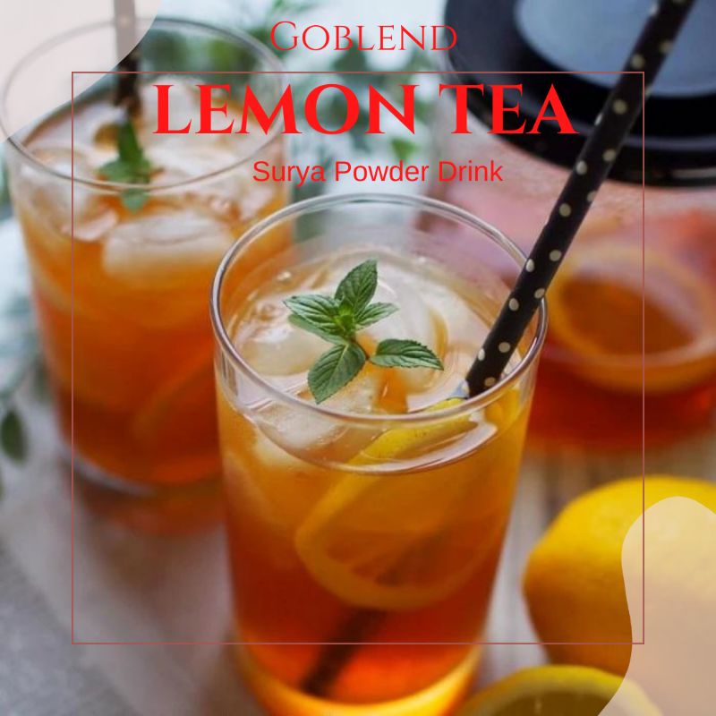 Jual Serbuk Bubuk Minuman Rasa LEMON TEA 1Kg / LEMON TEA powder / Bubuk