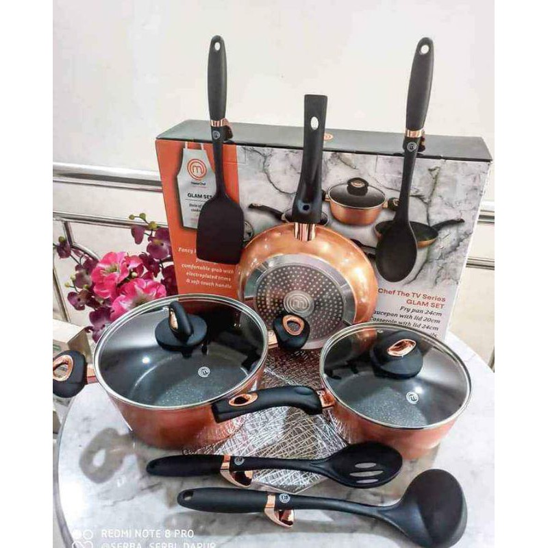 Jual Wajan Set MasterChef Glam - Jakarta Utara - Gadget Food Drink