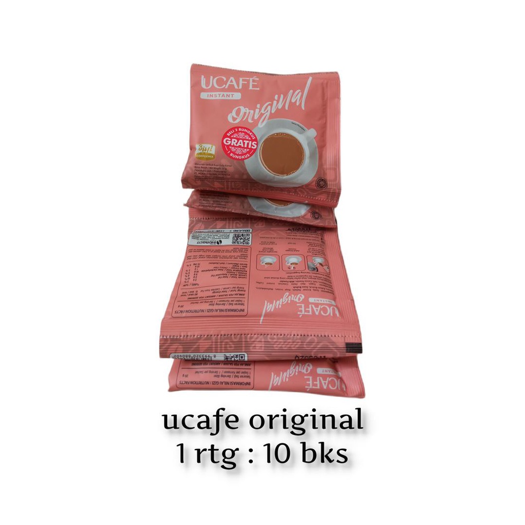 Jual Kopi instan sachet l Kopi mix l Kopi 3in1 TERLARIS - UCAFE ...