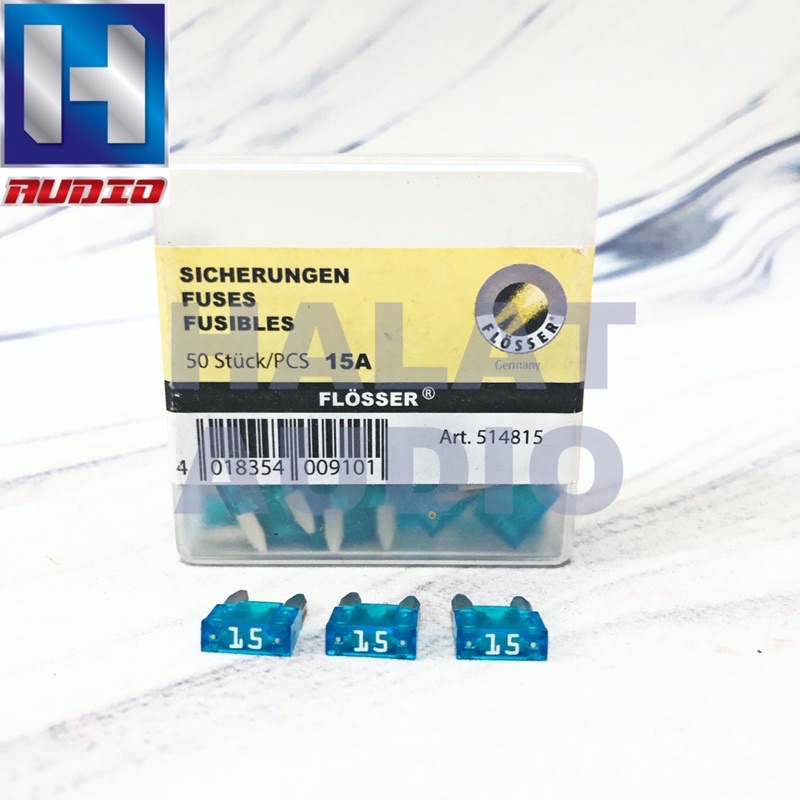 Jual Sekring / Skring / Fuse Cucuk Tancap Kecil Mini Flosser Germany ...