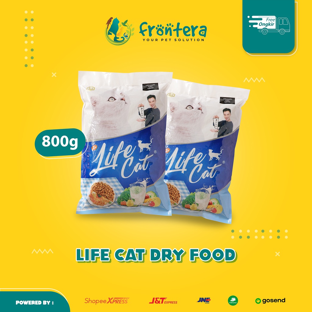 Jual LIFE CAT Dry Food 800gr Repack Lifecat DRYFOOD LIFECAT Premium Cat