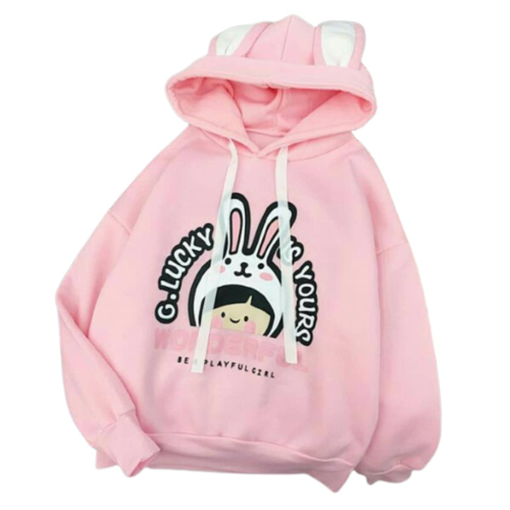 Baju hoodie best sale perempuan shopee