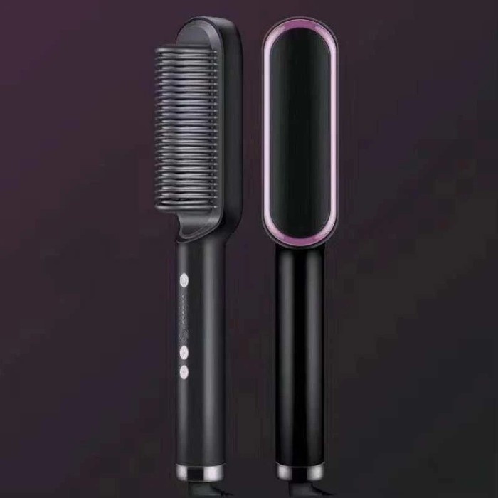Jual MG - Catok Sisir Pelurus Rambut 2 in 1 FAST Hair Straightener ...
