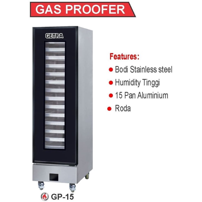 Jual GP-15 GAS PROOFER / MESIN PENGEMBANG ADONAN KUE ROTI MENGUNAKAN ...