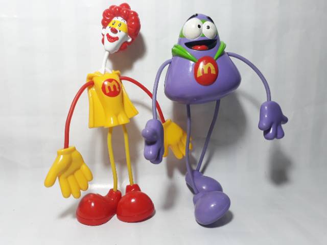 Jual Maskot Mcd Ronald Happy Meal Mcd Badut 2003 Mainan Boneka Tali ...