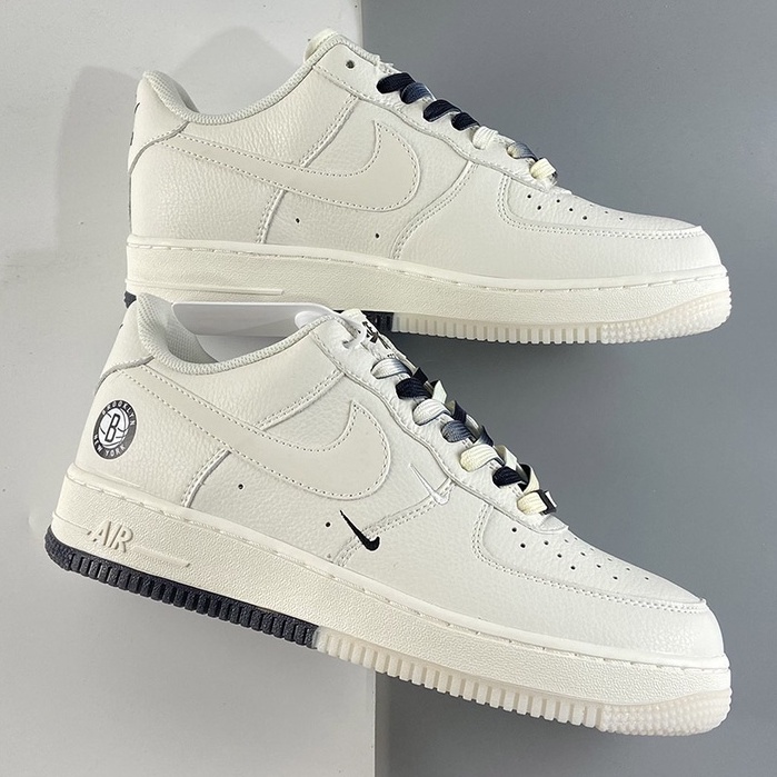 Jual Sepatu Nike Air Force 1 Low Brooklyn White Putih Premium | Shopee ...