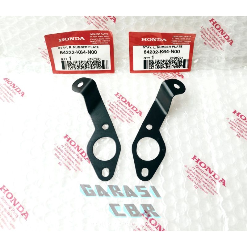 Jual Stay Number Plate CBR 250RR-Dudukan Plat Nomer Depan CBR 250RR ...